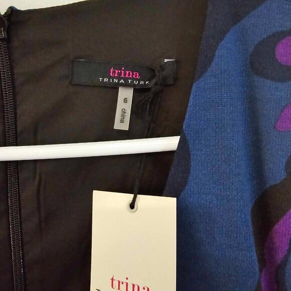 NWT Trina Turk Dress size 6 - Picture 4 of 6